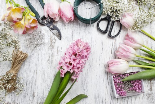 A beautiful bouquet of fresh flowers at Stepney Florist